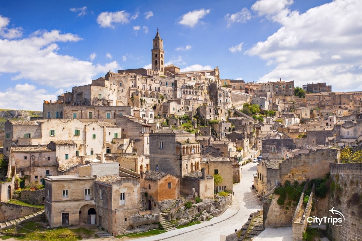 3. Matera, Italy - The city of cave dwellings